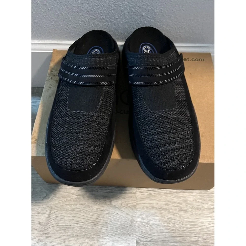 Ortho Hudson Mens Stretch  Slip On Sandals Stretch  Msrp $160